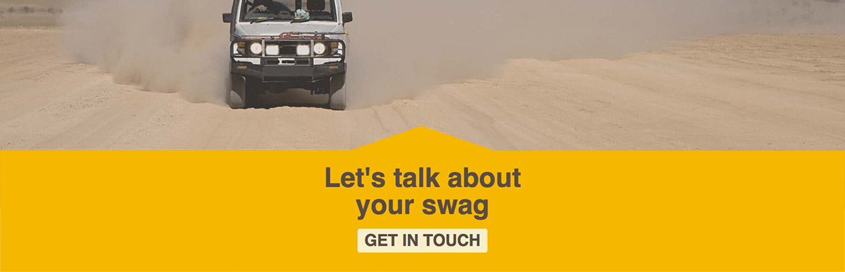 Sahara Swags web design